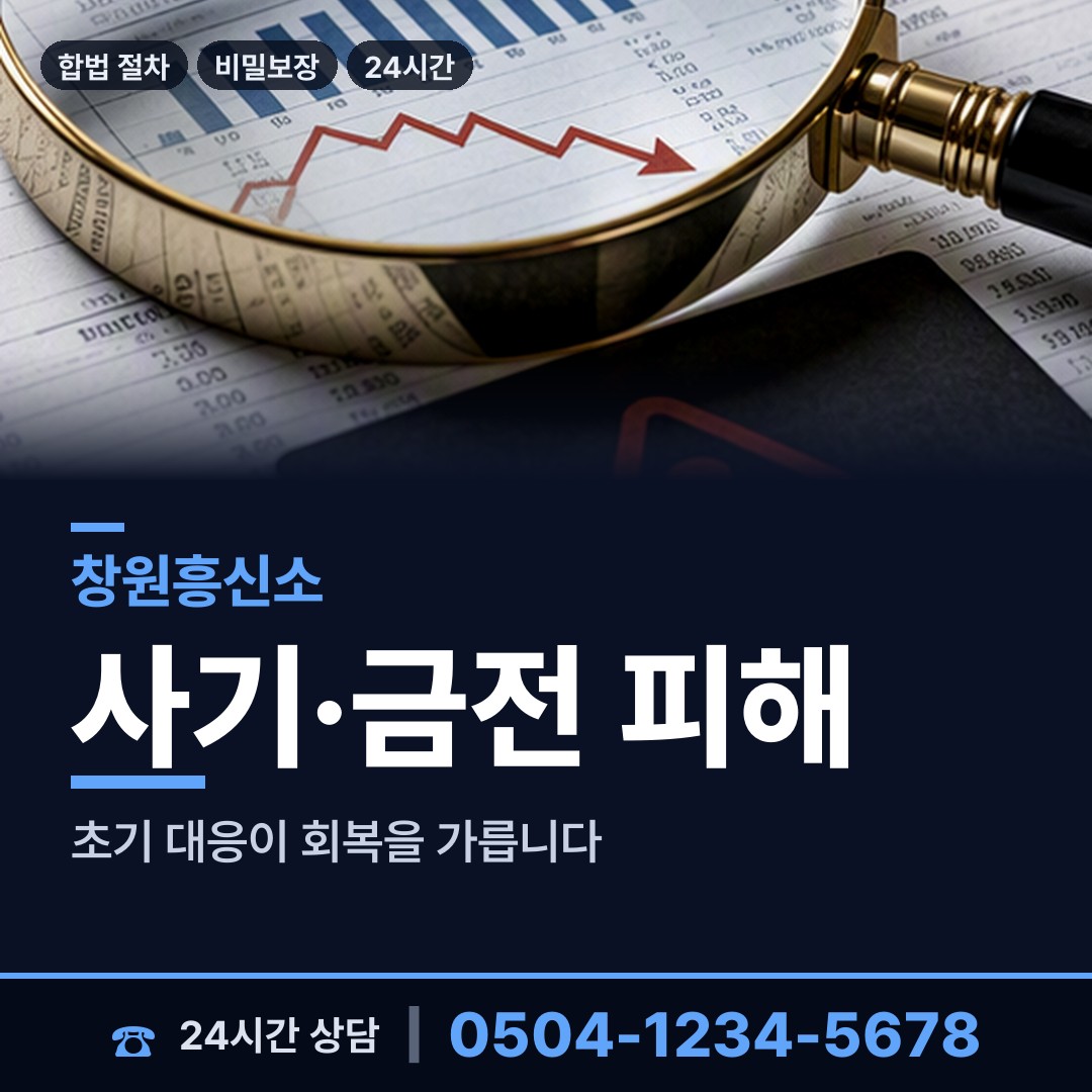 창원 합성2동 바람증거 상담 안내